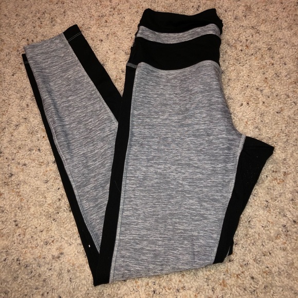 PINK Victoria's Secret Pants - Grey striped VS Pink leggings